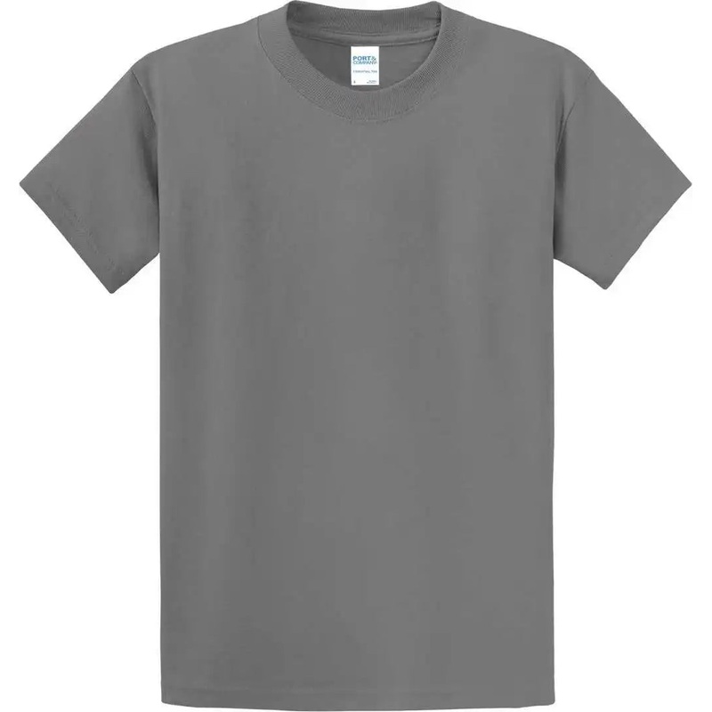 Port & Company PC61T  Tall Essential Tee – Medium Grey