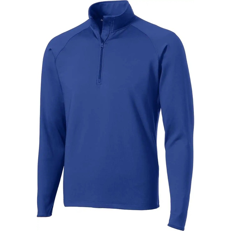 Sport-Tek ST850 Sport-Wick Stretch 1/4-Zip Pullover – True Royal