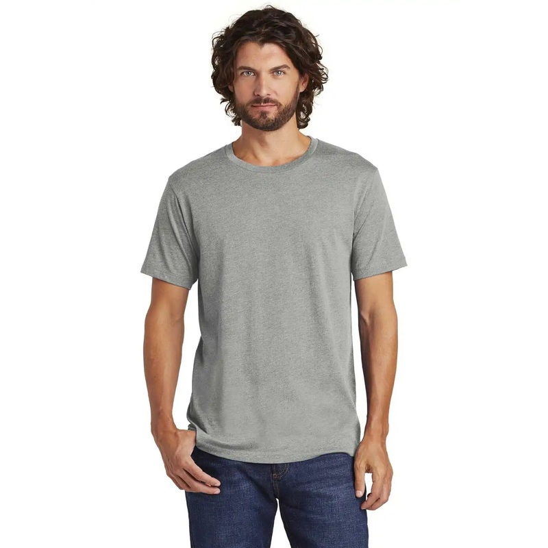 Alternative AA6040 Rebel Blended Jersey Tee – Heather Gray