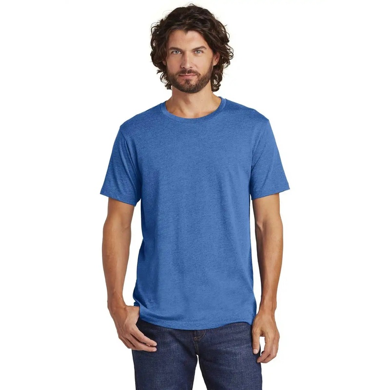 Alternative AA6040 Rebel Blended Jersey Tee – Heather Rich Royal