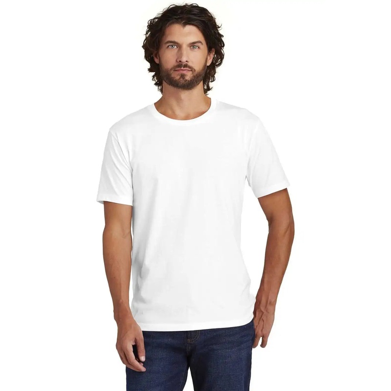 Alternative AA6040 Rebel Blended Jersey Tee – White