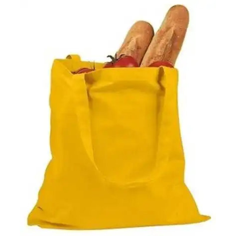 BAGedge BE007 6 oz Canvas Promo Tote – Yellow