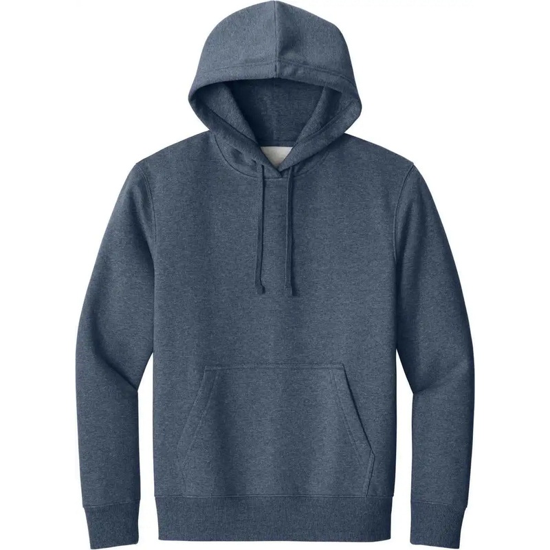 District DT6600 Vit Super Heavyweight Fleece Hoodie – Navy Heather