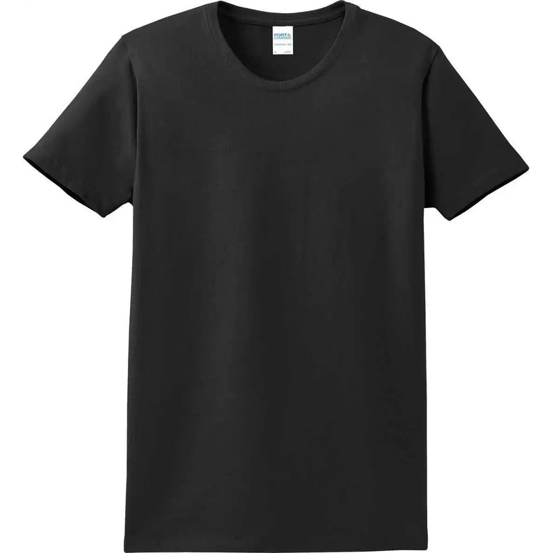 Port & Company LPC61 Women’S Essential Tee – Jet Black