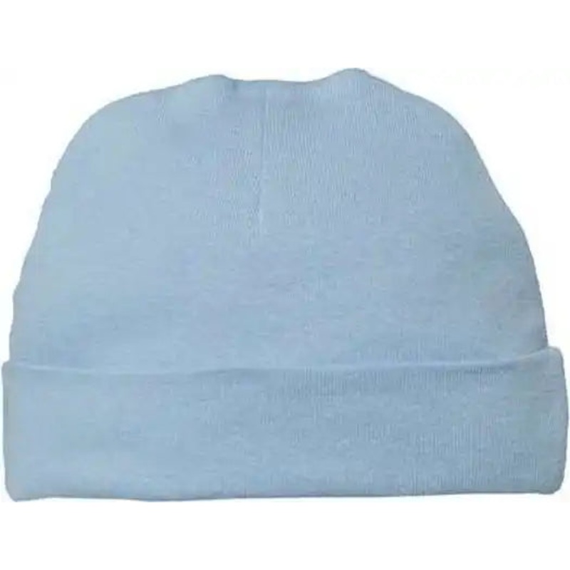 Rabbit Skins 4451 Infant Baby Rib Beanie – Light Blue