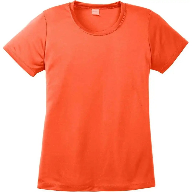 Sport-Tek LST350 Women’S Posicharge Competitor Tee – Neon Orange
