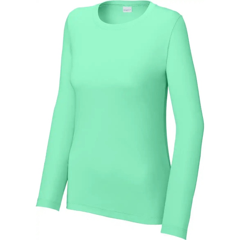 Sport-Tek LST420LS Women’S Posi-Uv Pro Long Sleeve – BrtSeafoam