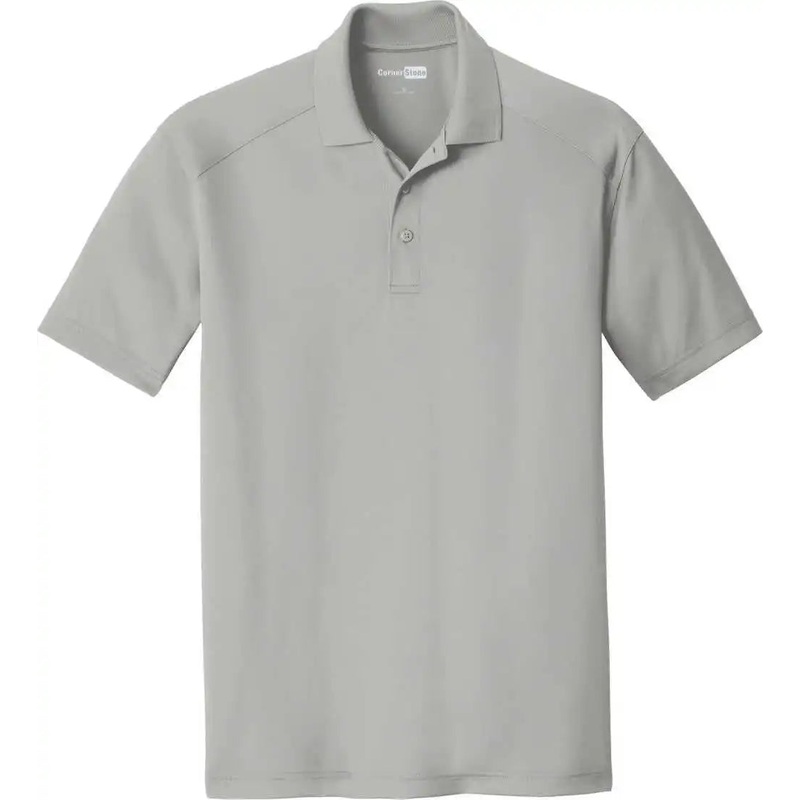 CornerStone CS418 Select Lightweight Snag-Proof Polo – Light Grey
