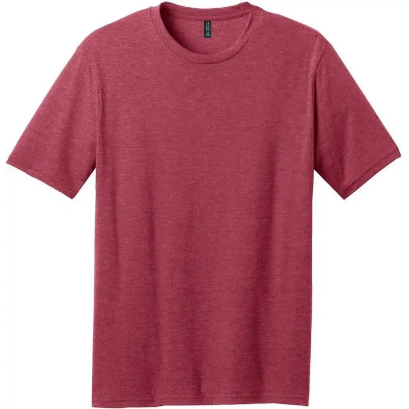 District DM108 Perfect Blend Cvc Tee – Heather Red