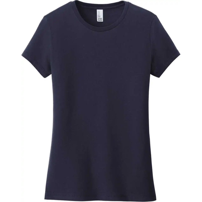 District DT6002 Women’S Very Important Tee – New Navy