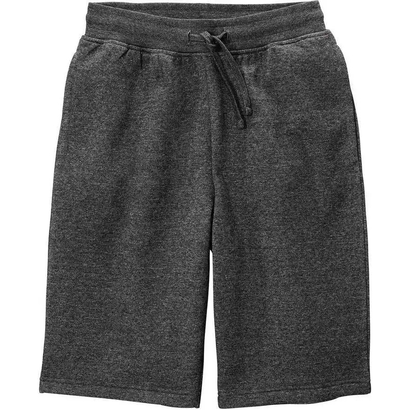 District DT6108 Vit Fleece Short – Heathered Charcoal