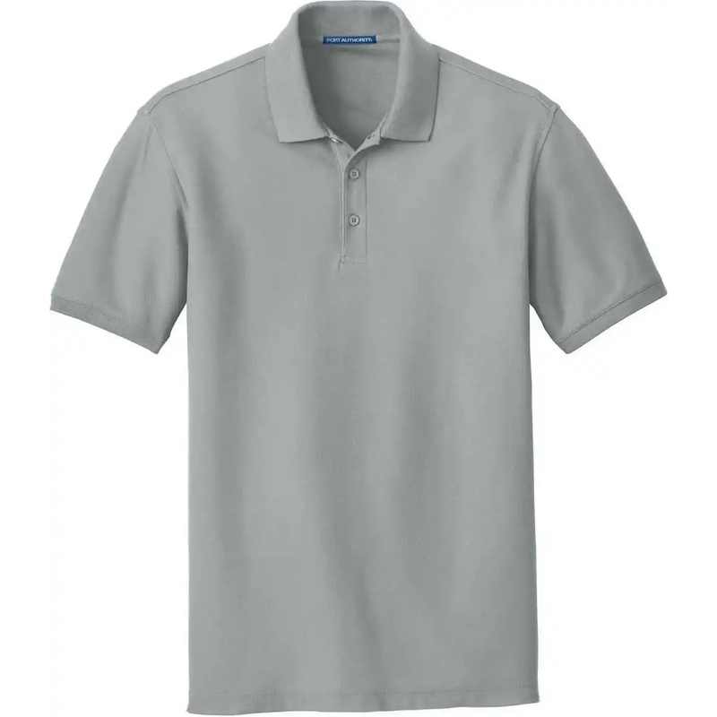 Port Authority K100 Core Classic Pique Polo – Gusty Grey