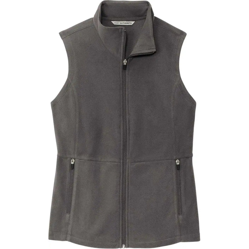 Port Authority L152 Women’S Accord Microfleece Vest – Pewter