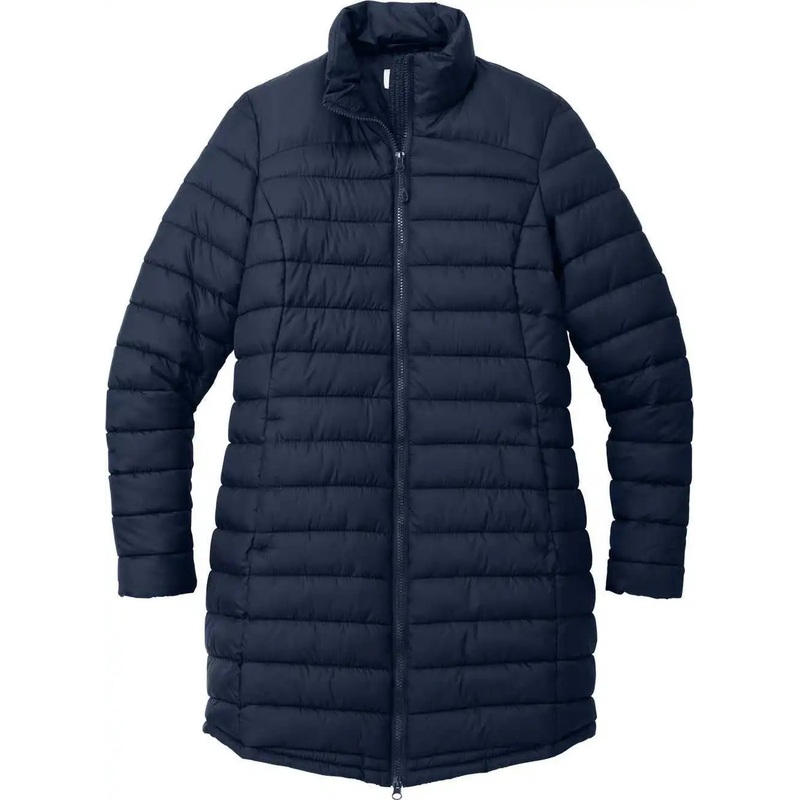 Port Authority L365 Women’S Horizon Puffy Long Jacket – Dress Blue Navy
