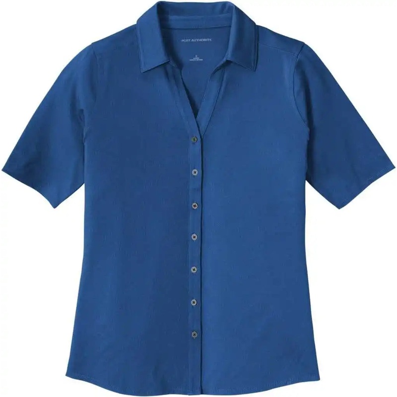 Port Authority LK682 Women’S City Stretch Top – True Blue