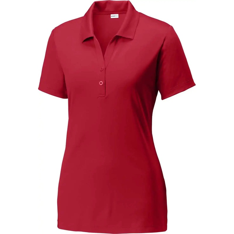 Sport-Tek LST550 Women’S Posicharge Competitor Polo – Deep Red