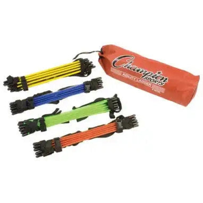Champion Sports AGLCLR Sectioned Agility Ladder – Ea