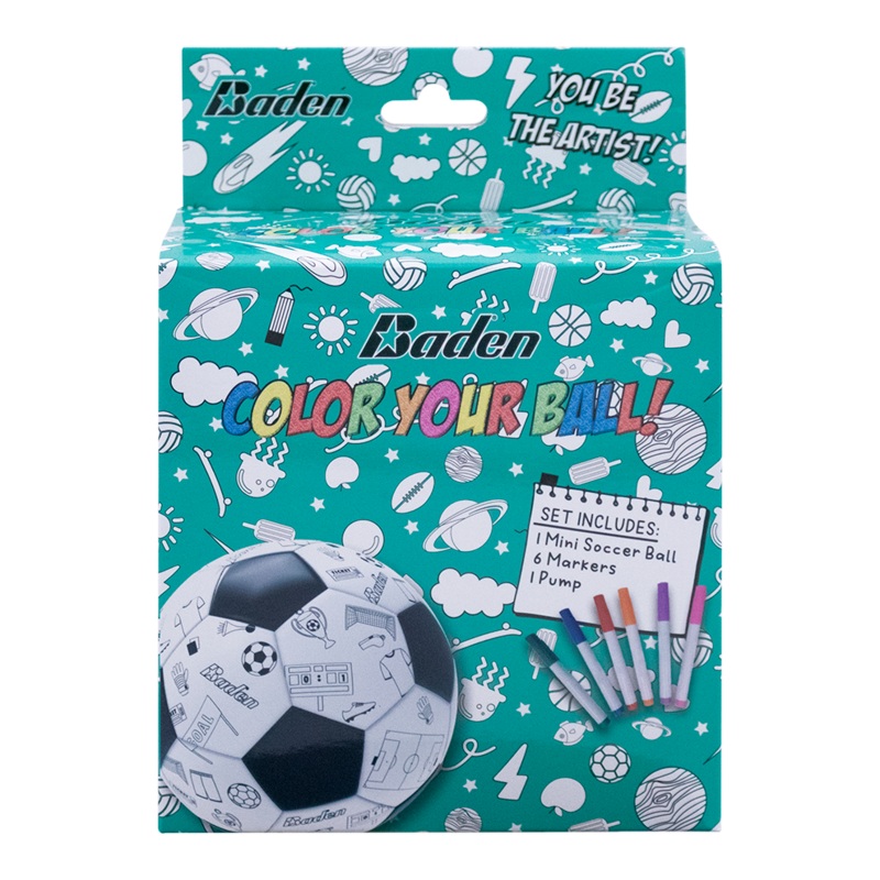 Color Your Own MINI SOCCER Ball