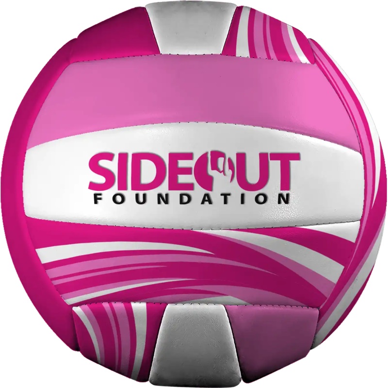 Dig Pink Sideout Mini Volleyball