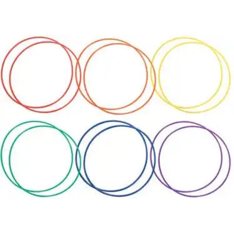 Champion Sports HOOPS Plastic Hoops – Doz