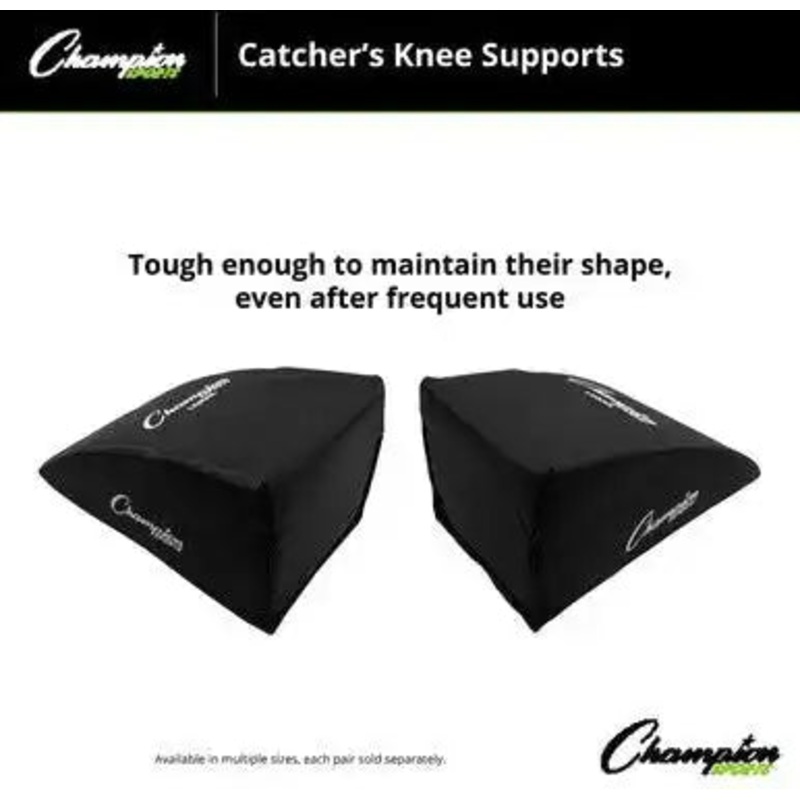 Champion Sports LGKS Catcher’s Knee Supports – Pr