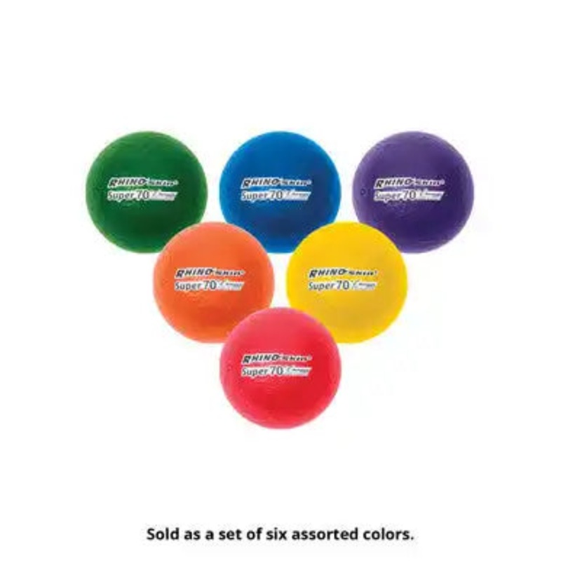 Champion Sports RS70 2.75 Rhino Skin High Bounce Super 70 Foam Ball – Ea