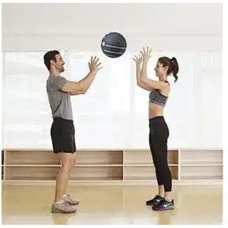 Champion Sports J-MBDT Medicine Ball with Dual Texture – Ea
