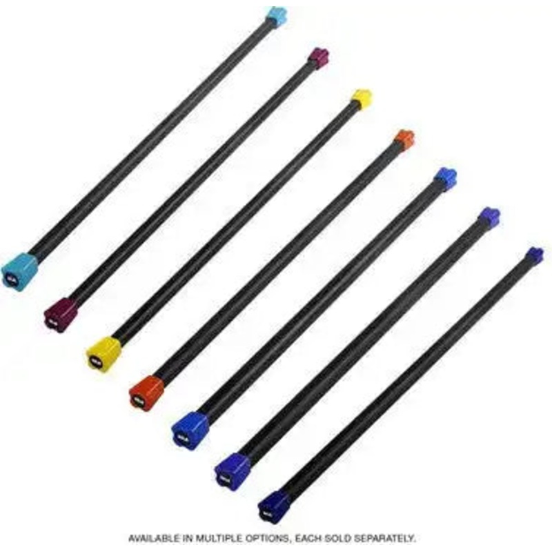 Champion Sports J-RPWB Workout Bar with Rubber Padding – Ea