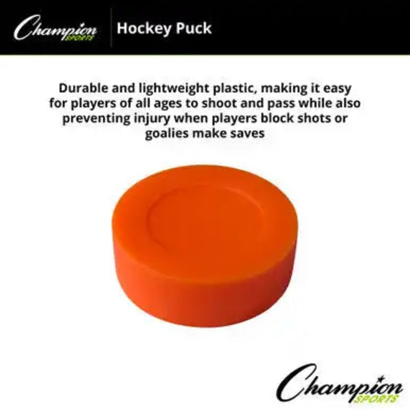 Champion Sports PUCK Hockey Pucks – Ea