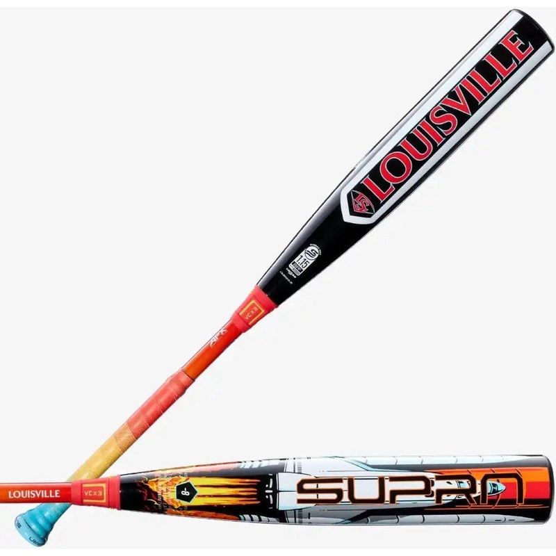 Louisville Slugger Supra Starship (-8) USSSA Baseball Bat WBL4184010 – Orange Black
