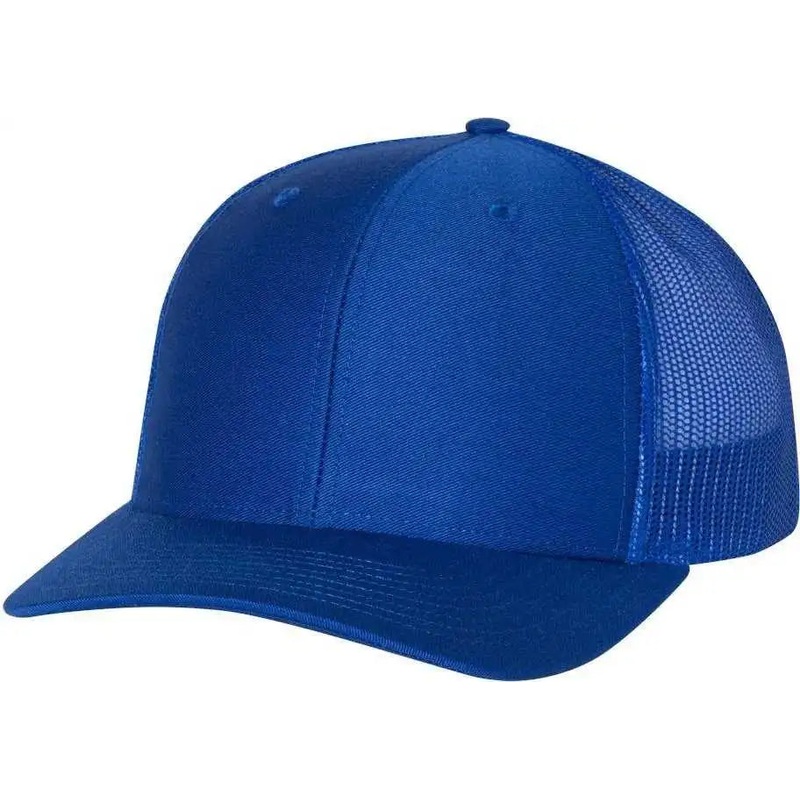 Richardson 112 Snapback Trucker Caps – Royal