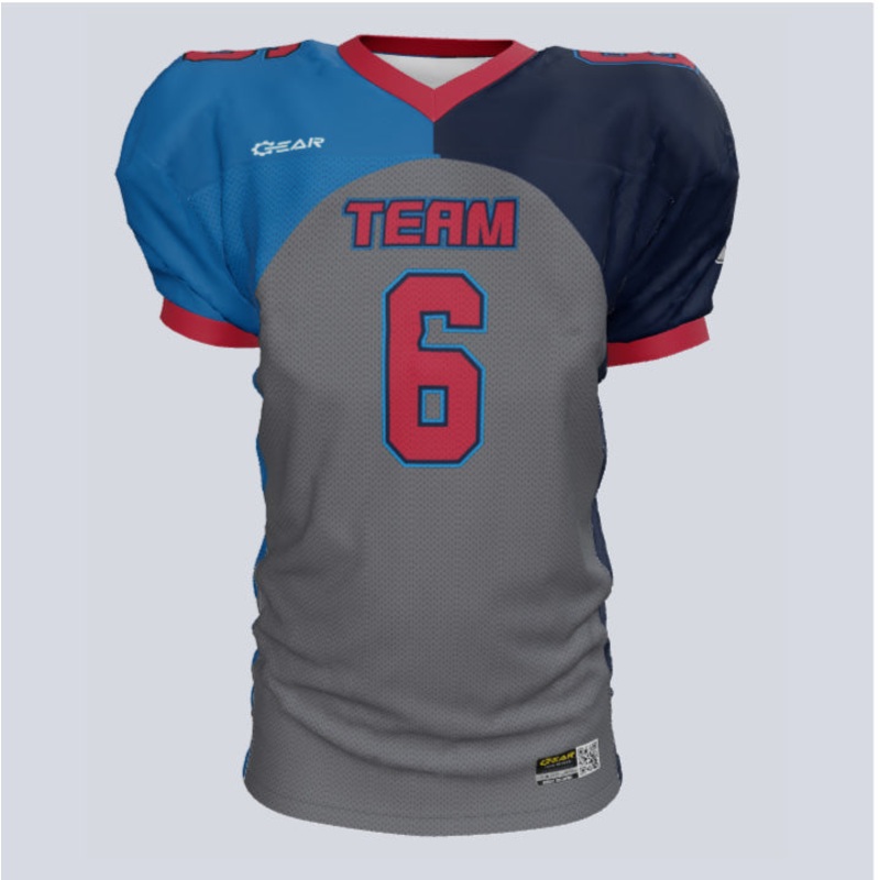 Custom Split Loose-Fit Football Jersey