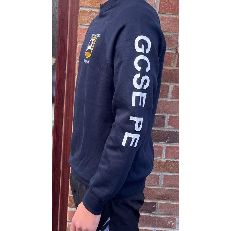 GCSE PE Sweatshirt (DM)|Small 36-38|Medium 38-40|Large 40-42|Extra Large 42-44