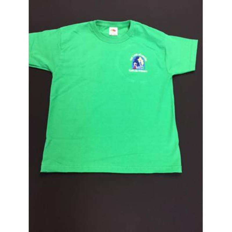 House T-Shirt (OLOL)|Junior Age 3-4 (22-24″)|Junior Age 5-6 (26-28″)|Junior Age 5-6  (26-28″)|Junior Age 7-8 (30″)|Junior Age 9-11 (32″)|Junior Age 12-13 (34″)|Senior Size (36″)|Senior Size (38″)|Senior Size (40″)|Senior Size (42″)|Green|Yellow|Royal|Red
