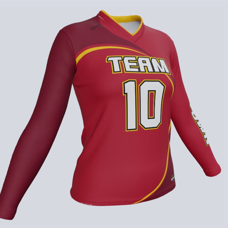 Ladies Volleyball Sol Jerseys