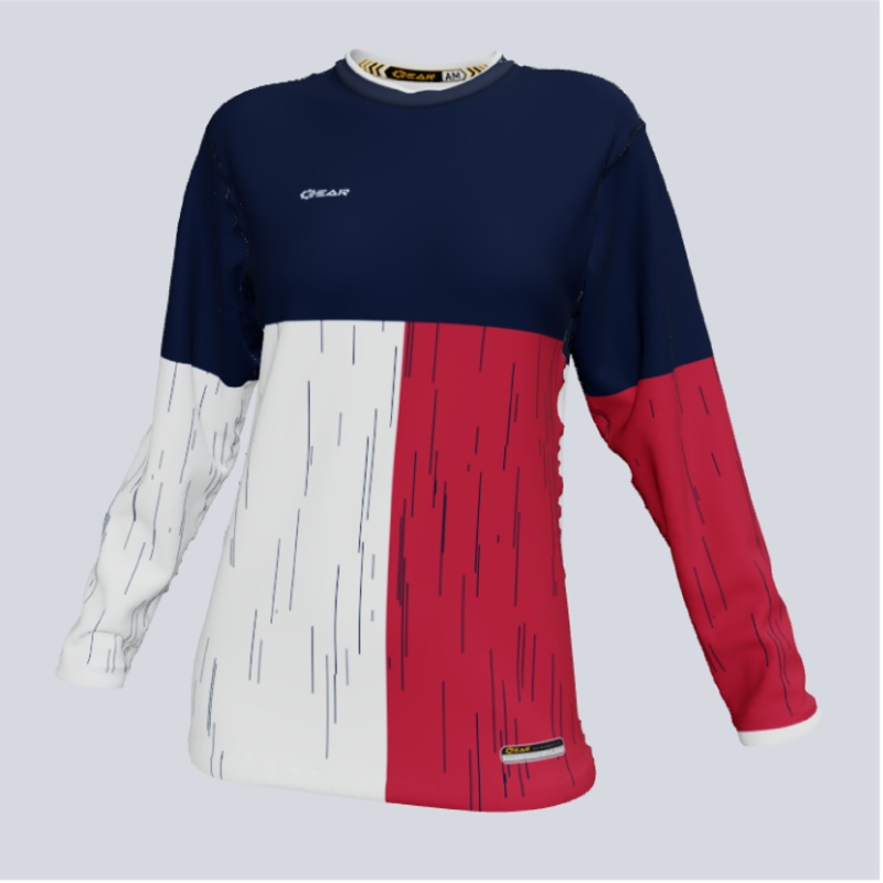 Unisex Flag Long Sleeve Jersey