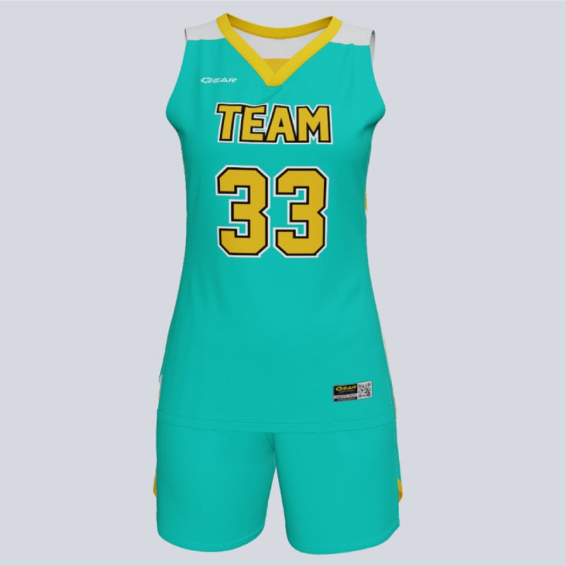 Custom Ladies Basketball Premium Haze Uniform