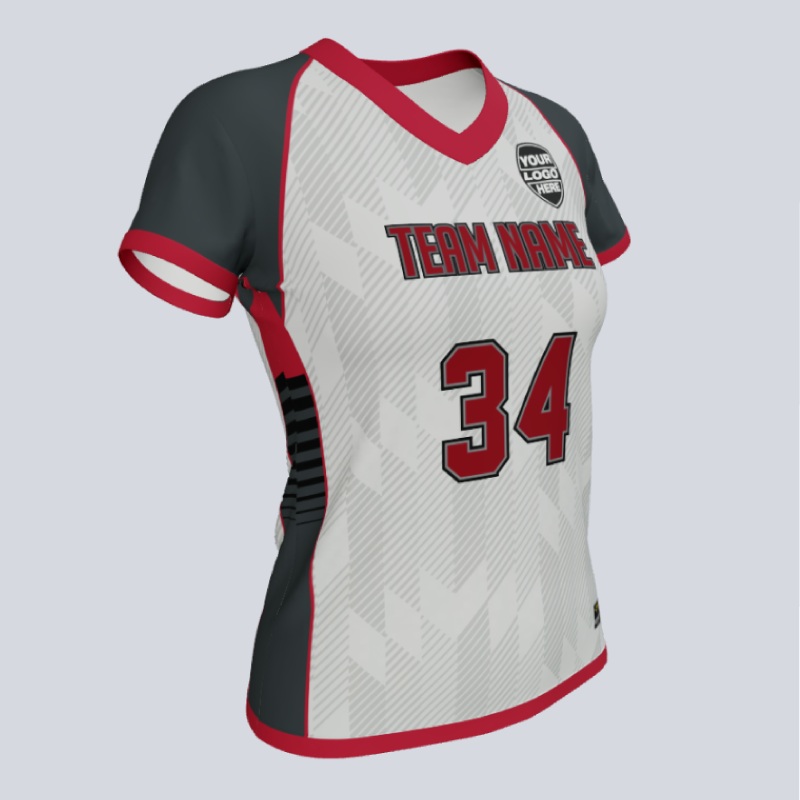 Track Ladies Lacrosse Cap Sleeve Jersey