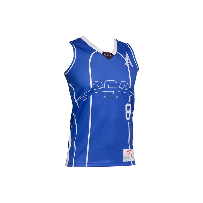 Auckland Softball Association Sublimated Softball & Baseball ‘Singlet V-Neck’ Woman’s Jersey