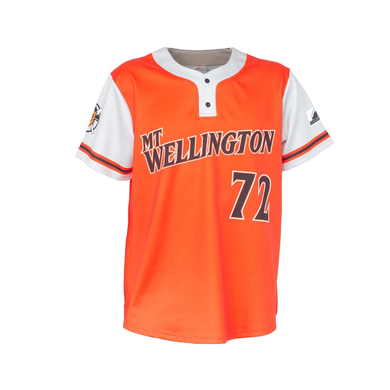 Mt Wellington Sublimated Softball & Baseball ‘2-Button’ Men’s Jersey