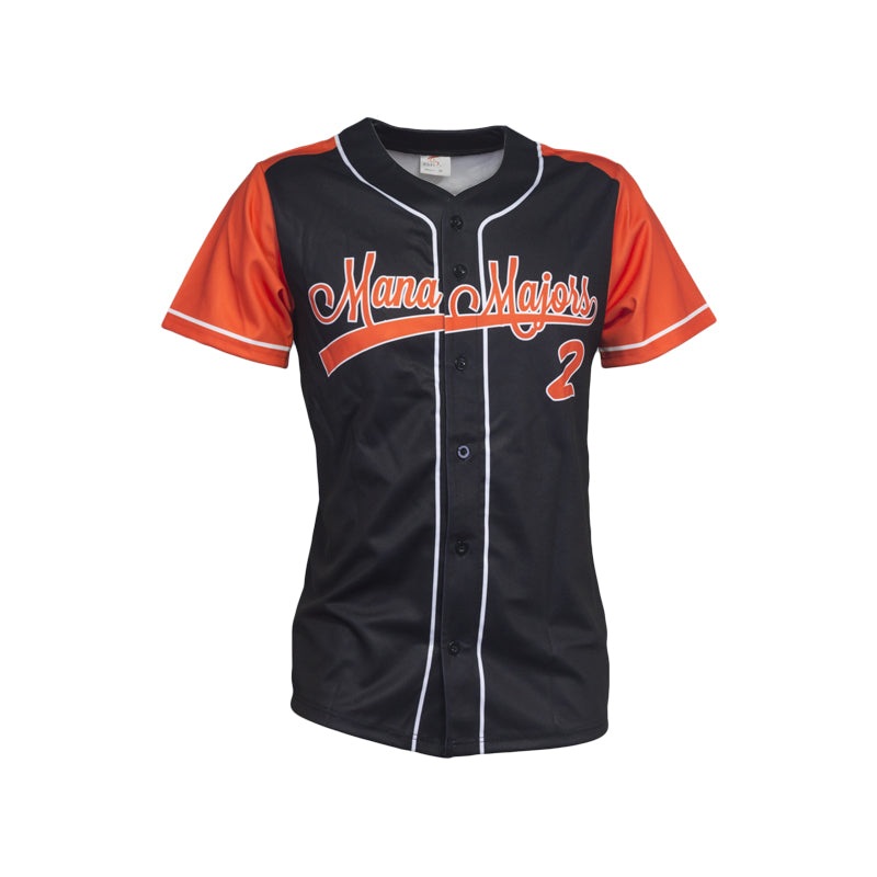 Mana Majors Sublimated Softball & Baseball ‘Full-Button’ Men’s Jersey