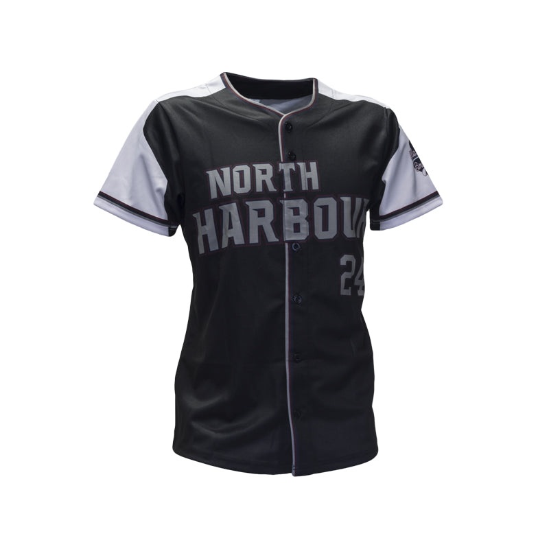 North Harbour Sublimated Softball & Baseball ‘Full-Button’ Men’s Jersey