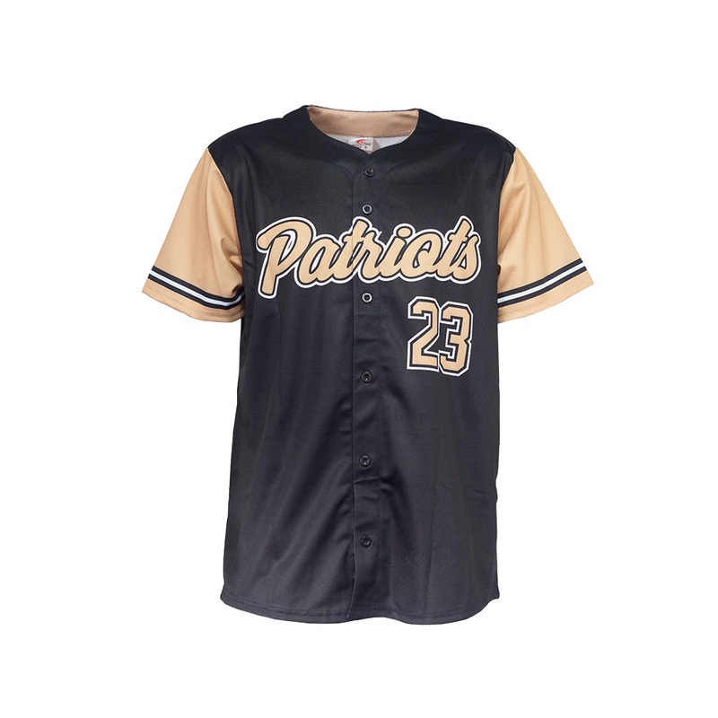 Patriots Sublimated Softball & Baseball ‘Full-Button’ Men’s Jersey