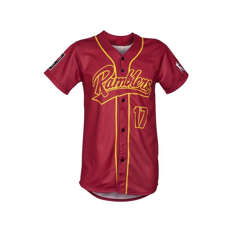 Ramblers Sublimated Softball & Baseball ‘Full-Button’ Men’s Jersey