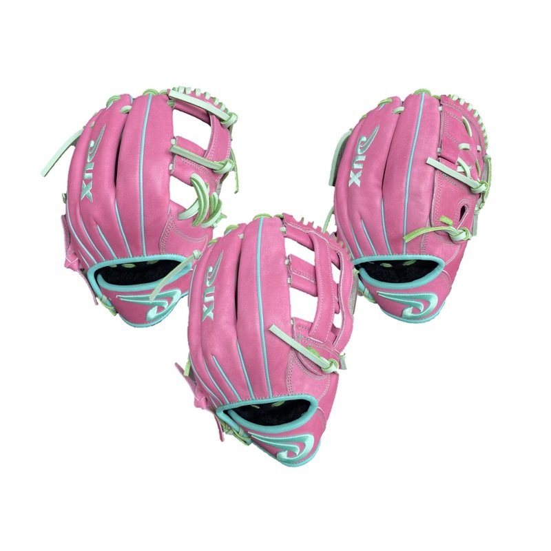 Dux Sports Taurus Collection PINK/MINT 11.5 12 & 12.75 Baseball Glove