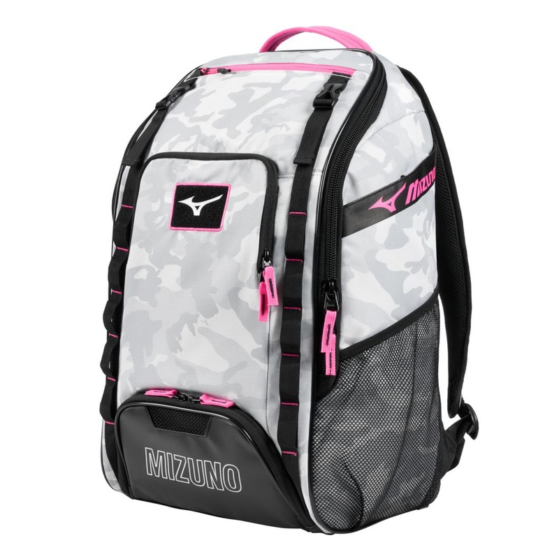 MIZUNO ORGANIZER 26 BACKPACK|Black|Pink/Camo|Teal/Camo|Navy/Red|Charcoal|White|Navy|Olive Drab-Cloud Cream