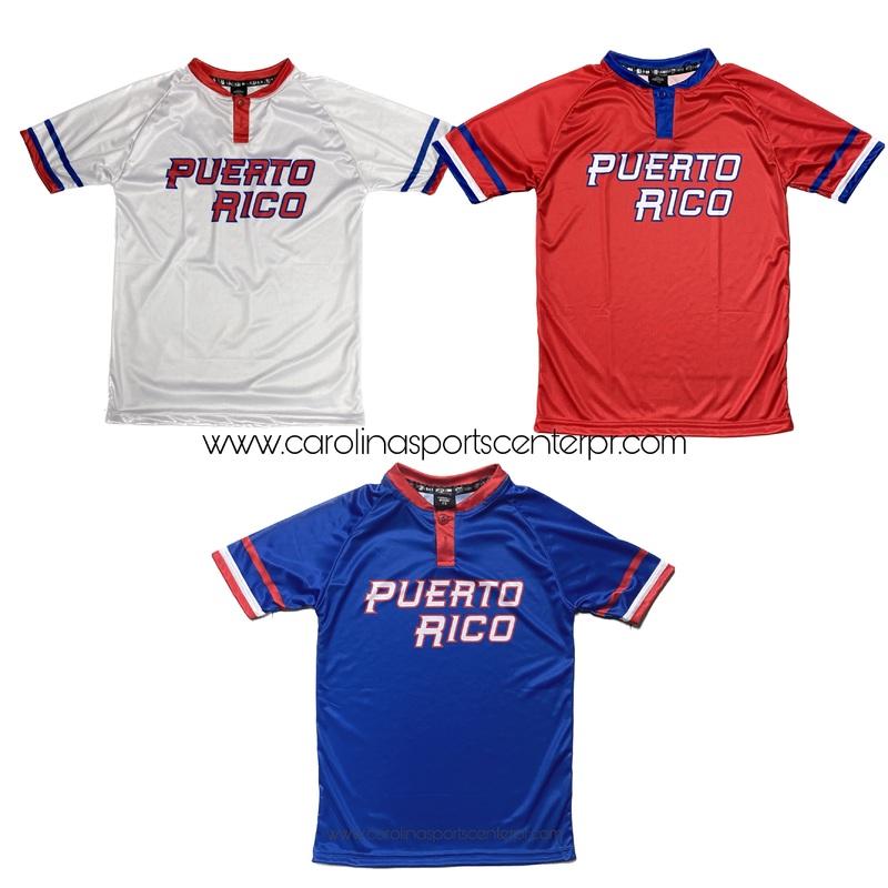 CSC PUERTO RICO MENS 2 BUTTON JERSEY
