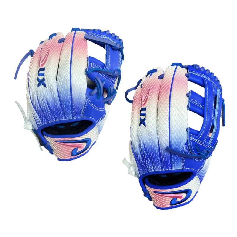 Dux Sports Taurus Collection  PINK/WHITE/ROYAL 11.5 & 12.75 Baseball Glove