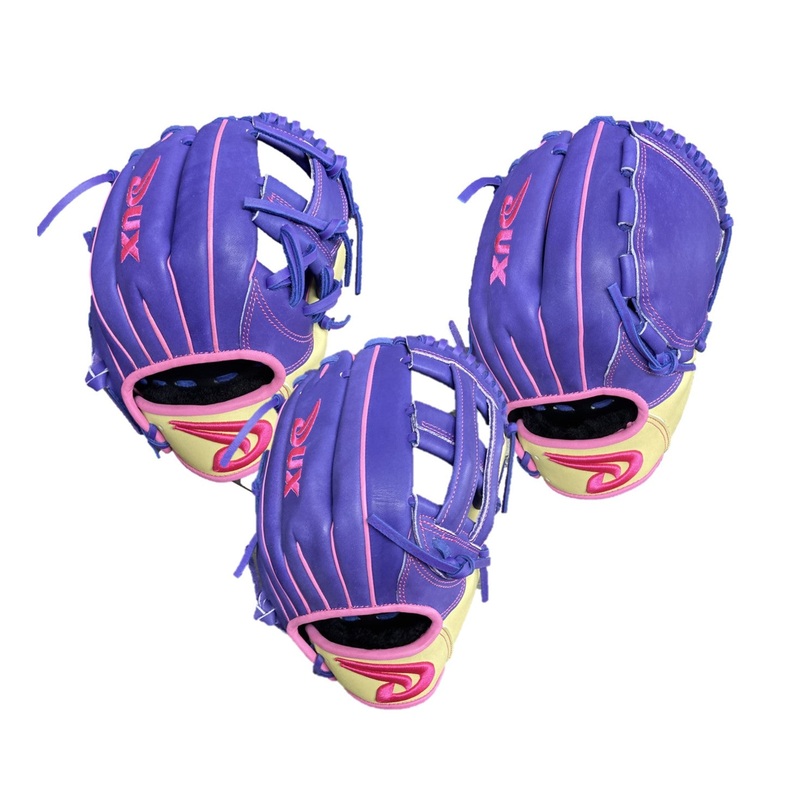 Dux Sports Taurus Collection  PURPLE/BLONDE/PINK 11.5 12 & 12.75 Baseball Glove