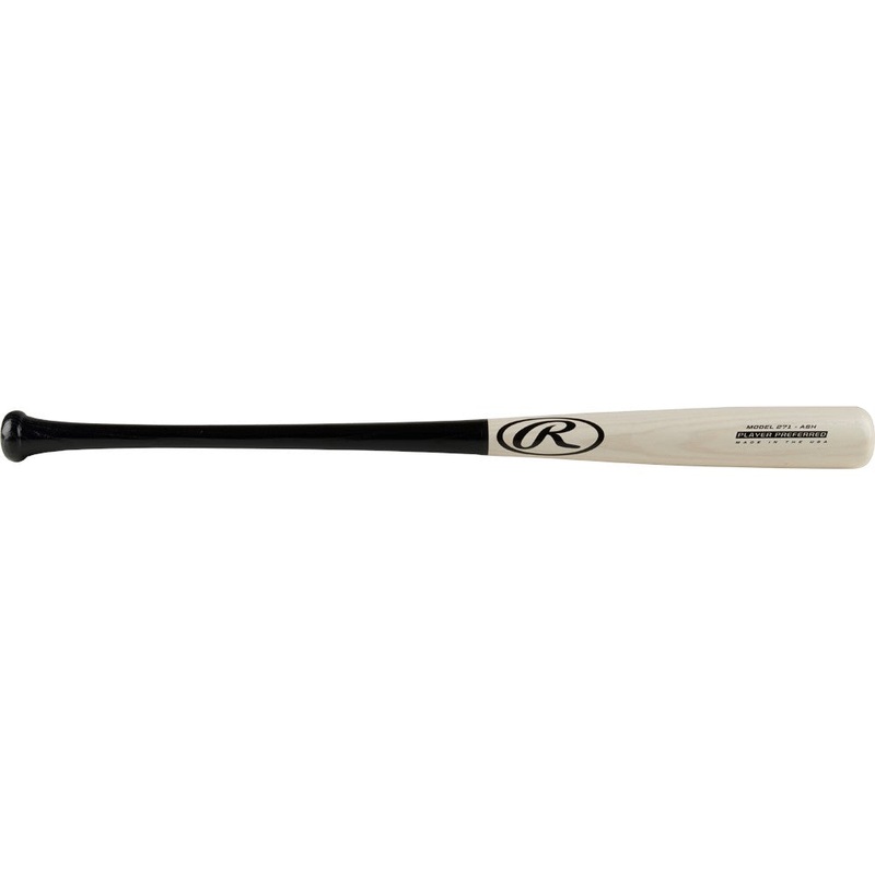 Rawlings (271RAB) Player Preferred Ash -3 or Lighter Baseball Bat – ADULT